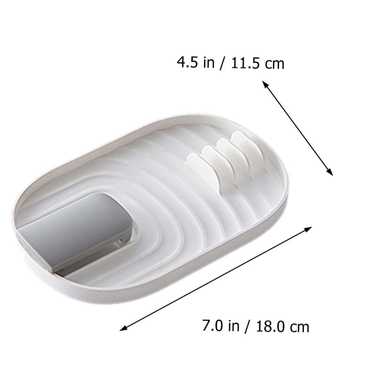 SOLUSTRE 3pcs Spatula Holder Rack Kitchen Storage Organizer for Cooking Utensils Design for Easy Access for Spatulas and Spoons Random Color