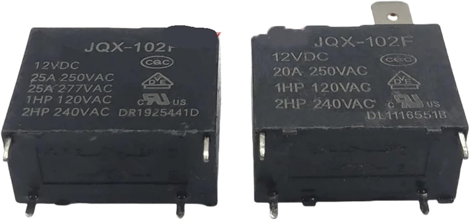 5 teile/Los Neue JQX-102F 12VDC klimaanlage gewidmet Relais 20A250VAC 25A(10PCS,20A)