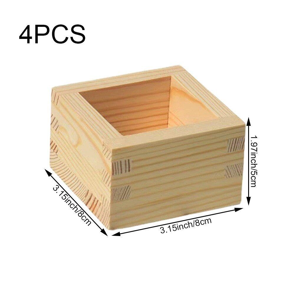 Tasse En Bois De Saké Fournitures De Culture De Saké Tasses À Saké En Bois Hinoki Tasses À Saké Japonaises Traditionnelles Masu Sake Masu Porte-gobelet À Saké Japonais Tasses À Thé À Saké Tasse À Saké