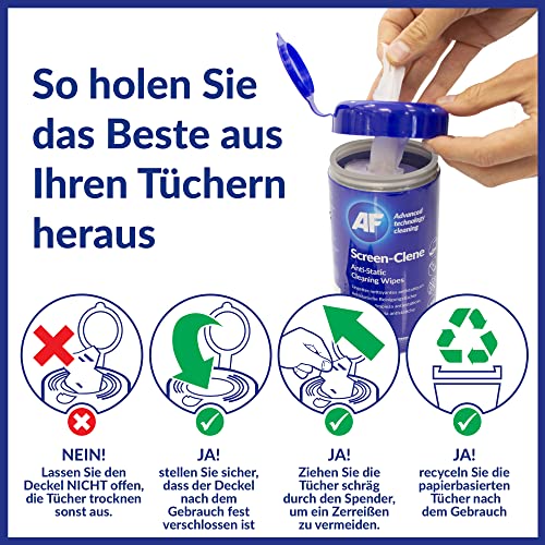 AF SCR100T Screen-Clene Bildschirmreiniger Inh.100
