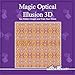 Magic Optical Illusion 3D, See Hidden Images and Train Your Vision, Vol. 3: Use your Magic Eye and see beautiful 3D figures, improve your vision. (Magic Stereogram for everybody)