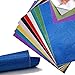 30 feuilles de papier pailleté A4, papier pailleté auto-adhésif bricolage,pour l'artisanat , scrapbooking, art, salle de classe, fête,10 couleurs feuilles de mousse EVA à paillettes colorées