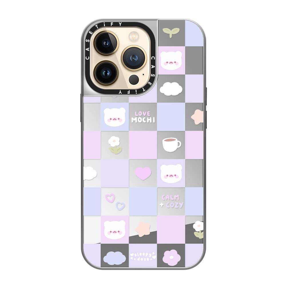 Amazon.com: CASETiFY iPhone 13 Pro 鏡面保護套,相容於Magsafe