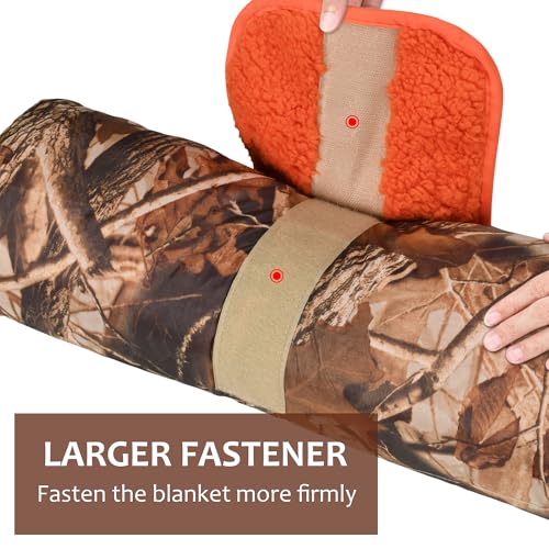 Image of Tirrinia Large Waterproof Outdoor Blanket, Soft Warm Windproof Stadium Blanket with Sherpa Fleece and Foldable for Outdoor Sport, Baseball, Football, Beach, Concerts, Car