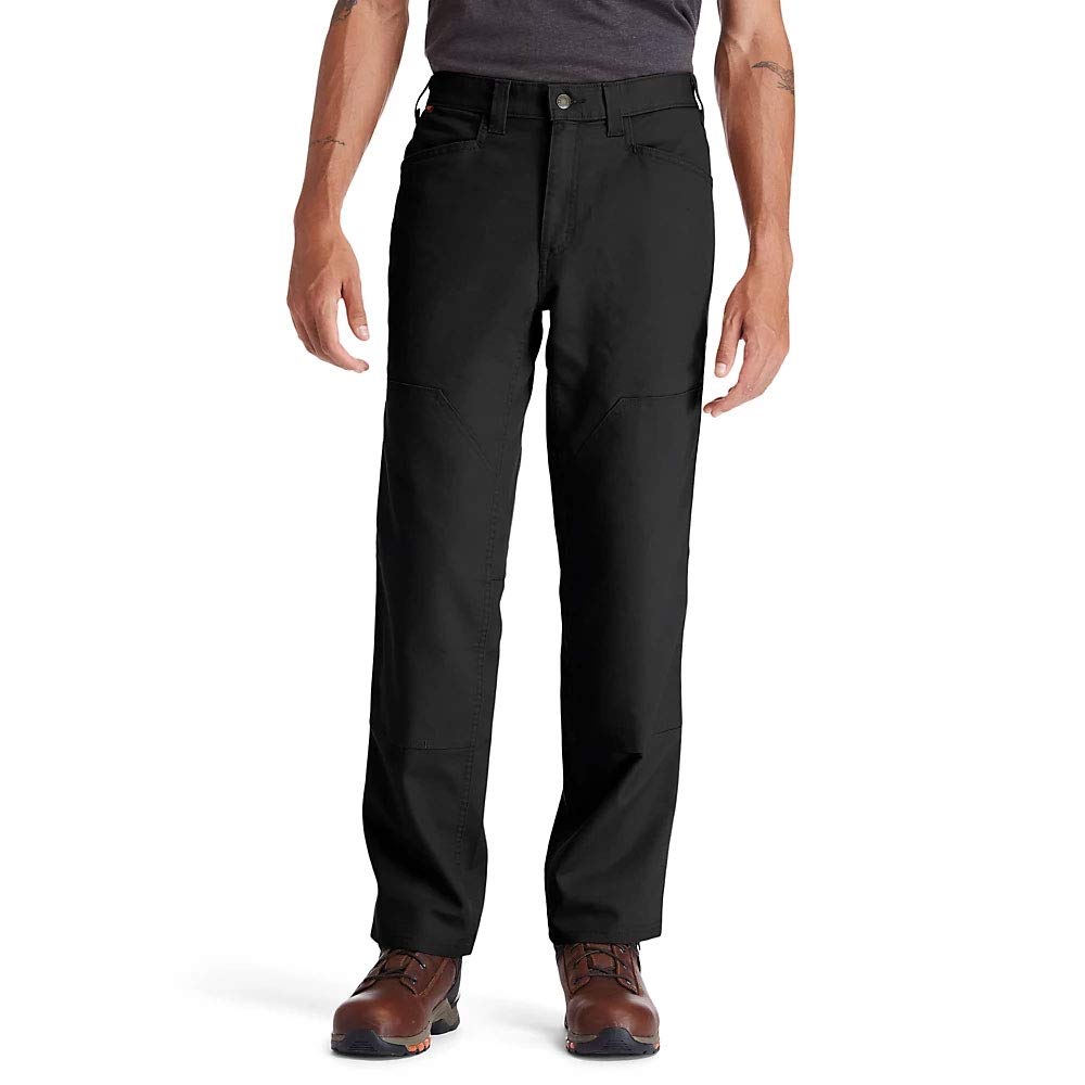Timberland PRO mens 8 Series Utility Pant with Knee Overlay Work Utility Pants 46W / 32L Jet Black