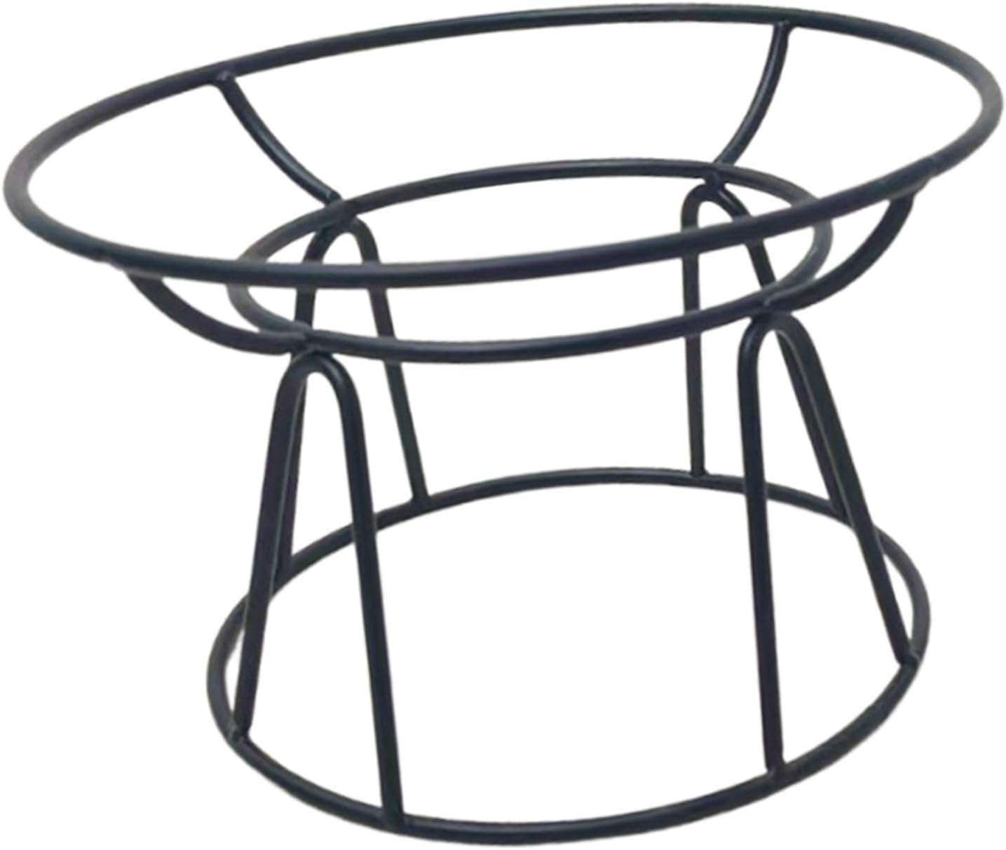 Cat Bowl Stand Dish Holder Raised Pet Bowl Stand Stable Iron Material Modern Minimalist Feeding Support Suitable for Cats