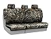 Coverking Rear 60/40 Bench Custom Fit Seat Cover for Select Ford F-150 Models - Neosupreme (Mossy Oak Treestand Camo Solid)
