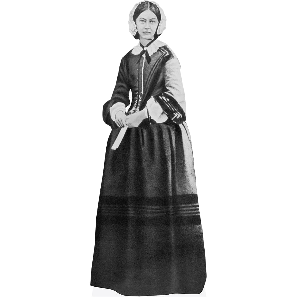 Celebrity Cutouts Mini Size Cutout Florence Nightingale (Bw)