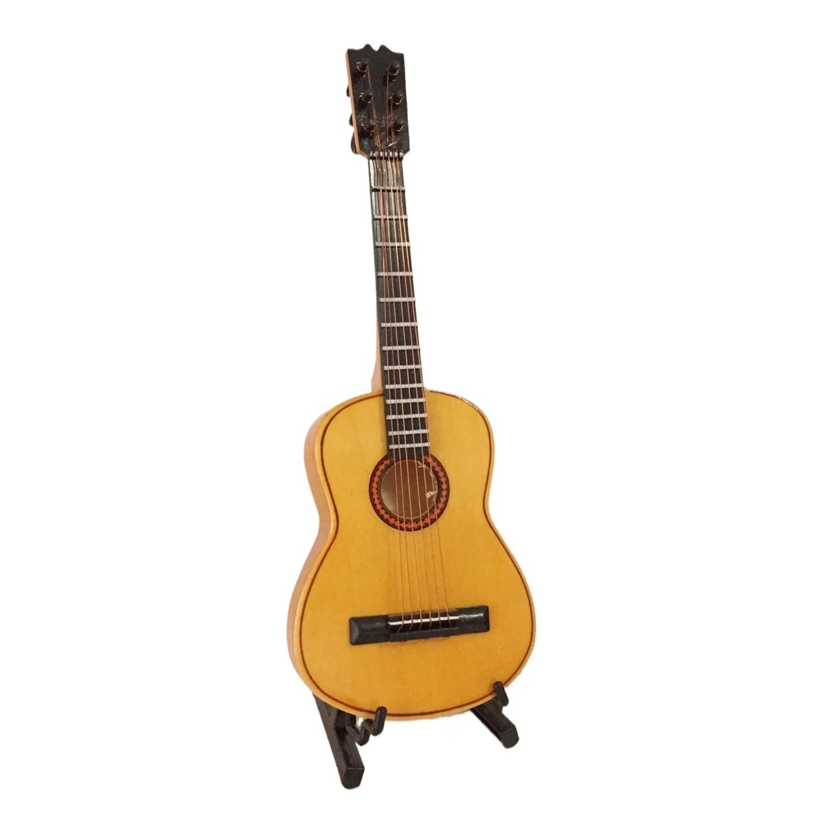 18cm Miniature Electric Guitar Model Ornament Musical Instrument Decor