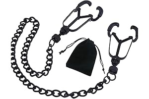 Breast Clip Toy Clover Clamp Nipple Non Piercing Sexy Stainless Steel Adjustable...