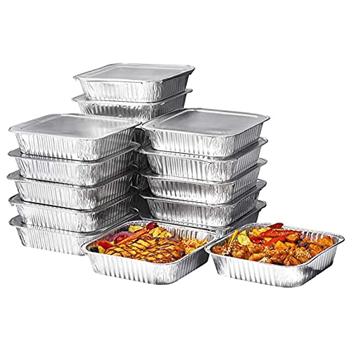 Récipients en papier d'aluminium 1100ML pour réussir vos barbecues de cuisine en plein air