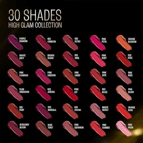 Image of Lakme Forever Matte Lipstick, Waterproof, Non Drying, Creamy Matte Bullet Lipstick Made With French Rose Oil Extracts, Nude Toast, 4.5g (Pack of 3)