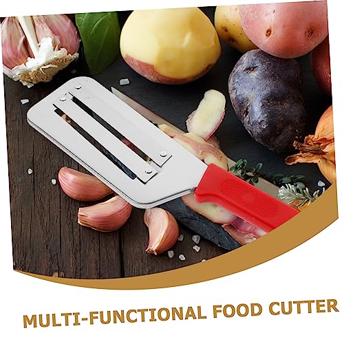 Cortadora manual de verduras MAGICLULU mango rojo miniatura 4