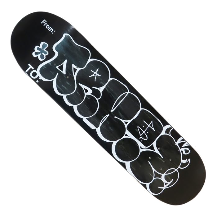 Amazon | arktz THROW UP BLACK BLACK デッキ 8 or 8.25インチ