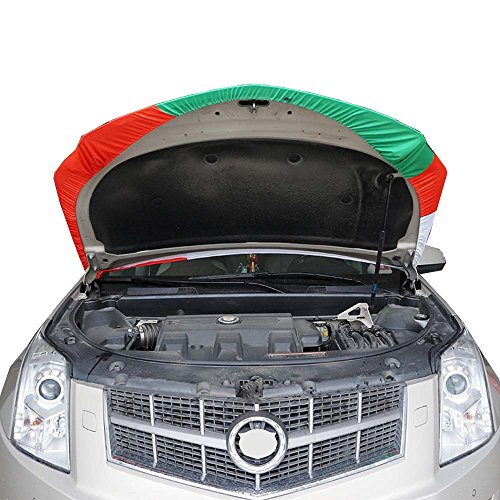 Image of Palestine Flags Car Hood Cover 3.3X5FT /6X7FT 100 percent Polyester,Engine Flag, Elastic Fabrics Can be Washed,Car Bonnet Banner (3.3X5FT)