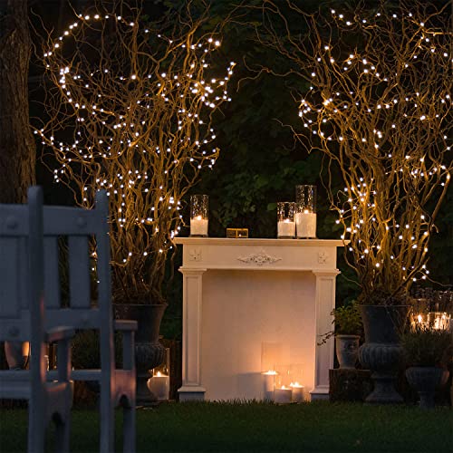 E EMOS Luci Natali Esterno 14M 140LED Filo di
