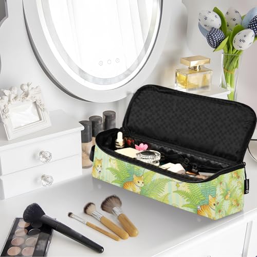 Bolsa de viaje para herramientas de cabello con tapete resistente al calor y gran capacidad para planchas y accesorios miniatura 7