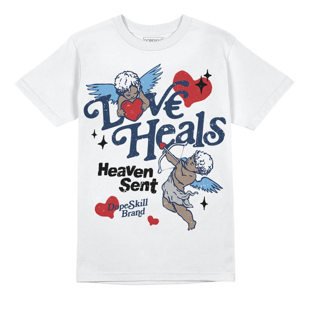 DopeSkill Graphic Tee Streetwear Hip Hop Hypebeast Street Style Crew Neck Unisex T-Shirt Sneaker Colour Matching Shirts Angel