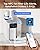 Waterdrop WD-M6H Instant Hot Reverse Osmosis System Countertop Water Filter with CT01 Countertop Water Filter System, Hot and Cold Water Dispenser with Multi-Stage Filtration