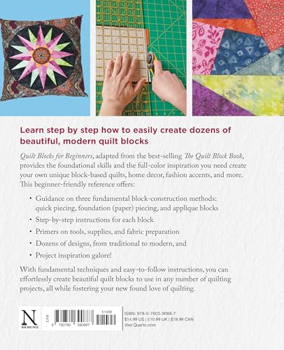 Image of Quilt Blocks for Beginners: Fresh, Versatile Designs for Quilts, Clothes, Accessories, and Decor