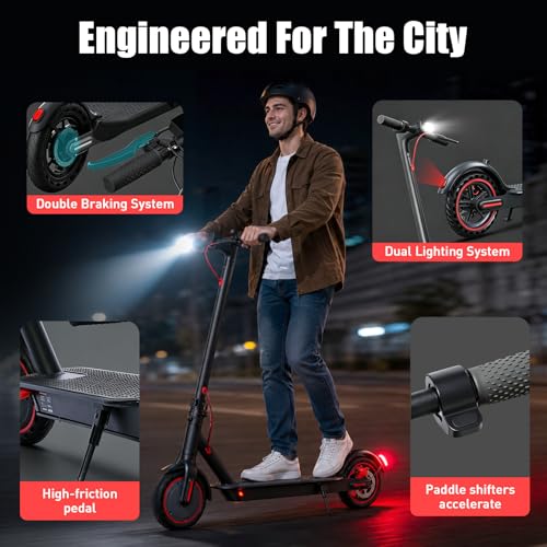 Trottinette électrique pliable pour éviter les embouteillages