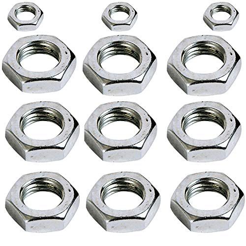 12 Stück Sicherungsmuttern M20 Grad 4 BZP DIN 936 Cover