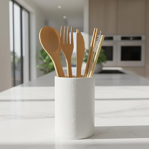 Miniatura 6 de Juego de utensilios de bambú reutilizables para viaje, kit de cubiertos portátiles ecológicos con tenedor de madera, cuchara, cuchillo, palillos y