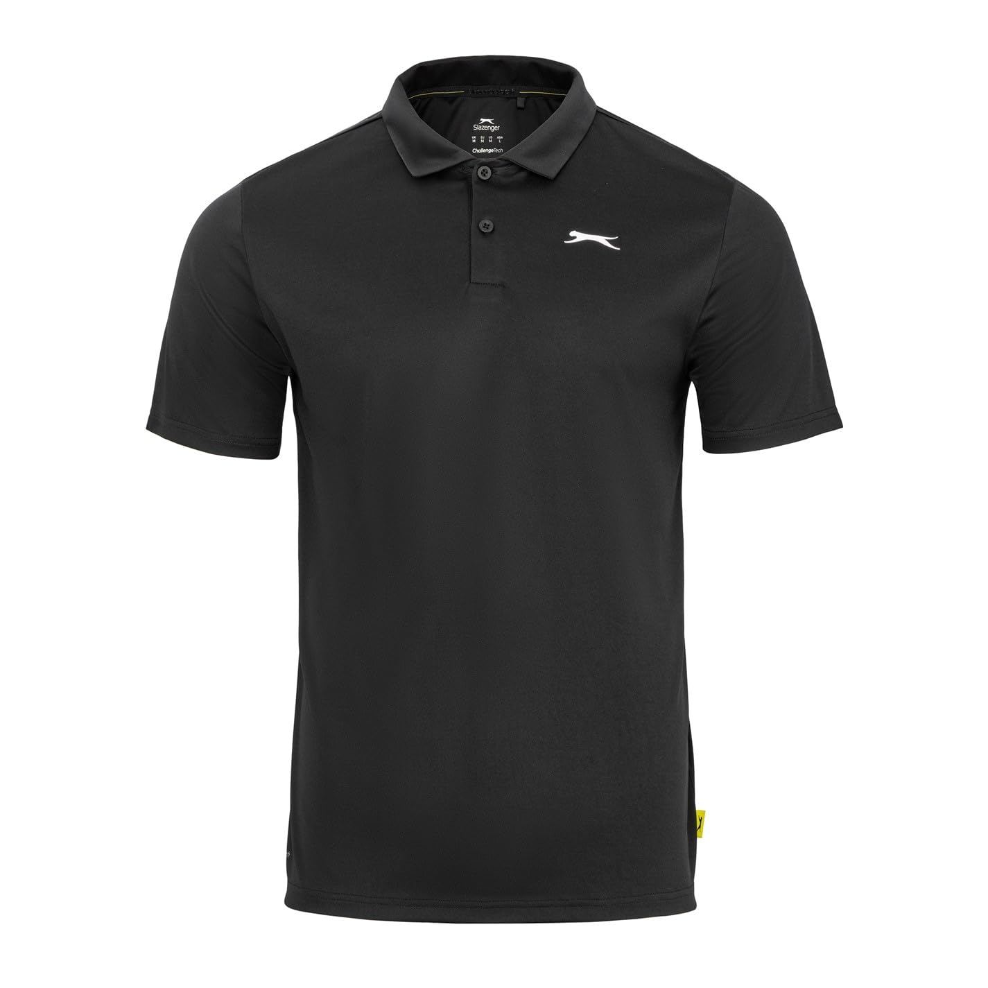 Slazenger Men's Golf Solid Polo Black 2XL