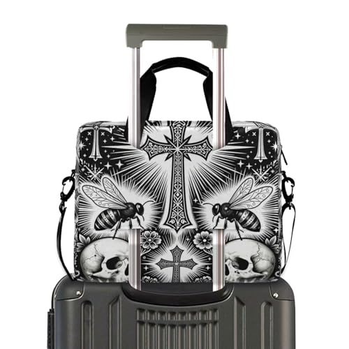 Funda para laptop portátil 15.6 pulgadas con correa y zipper miniatura 3