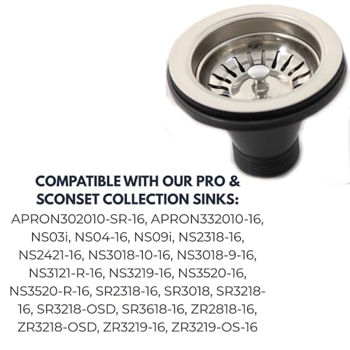 Colador estándar para cocina Nantucket Sinks NS35L miniatura 6
