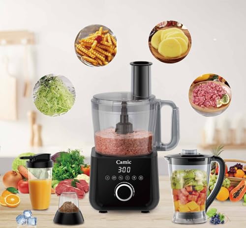 Camic Food Processor -Black up