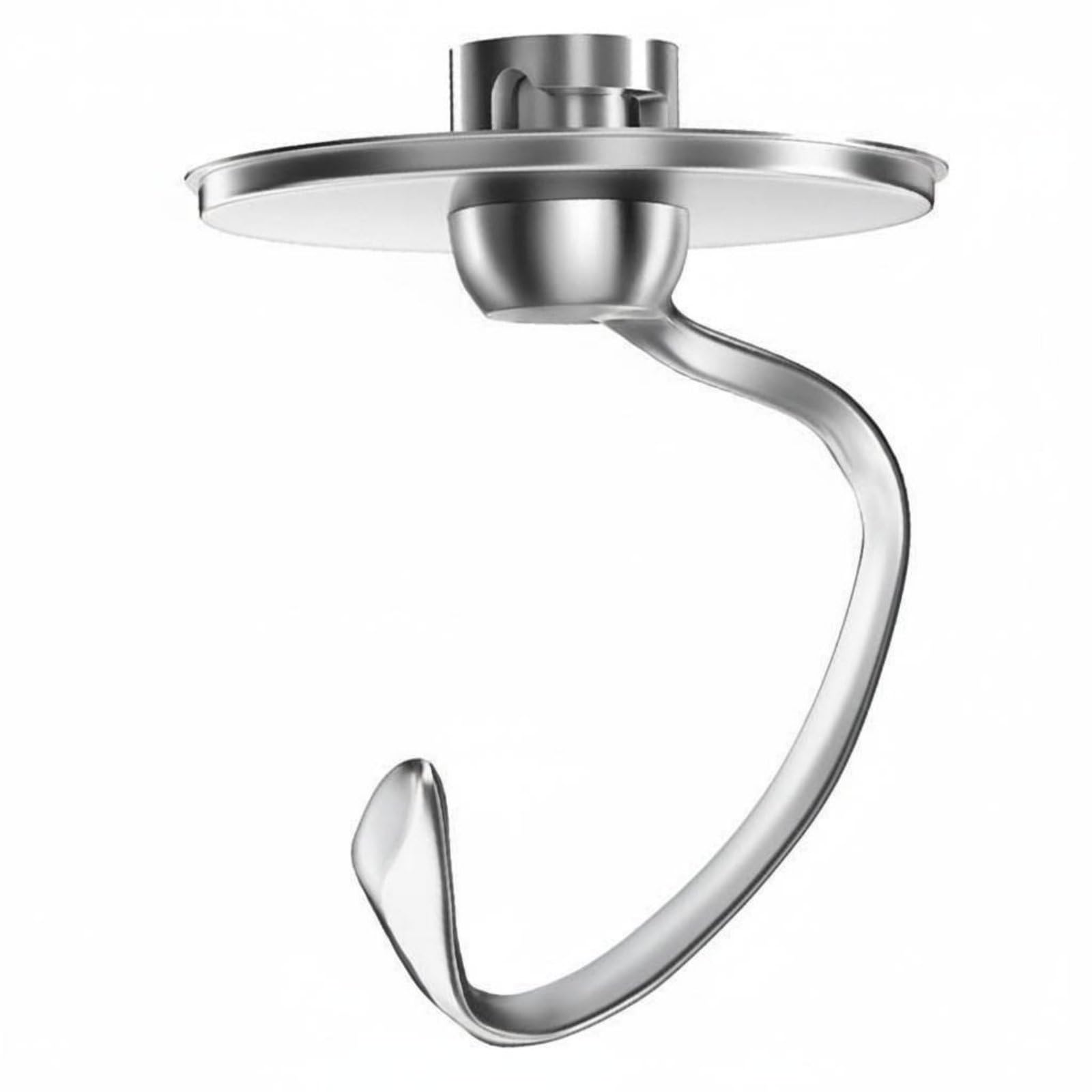 Frusta a Filo Gancio Impastatore e Frusta Piatta Facile Installazione Ricambi per Planetaria Multiuso, 4.5-5qt, size to 3