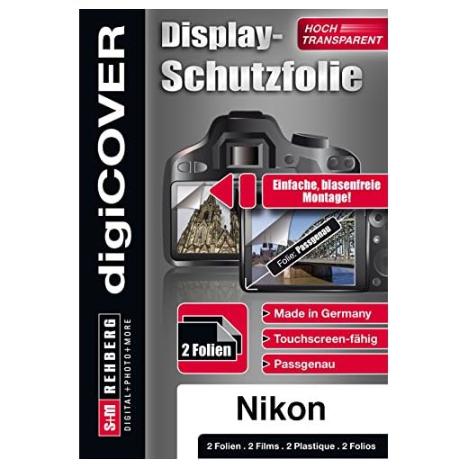 digiCOVER grundläggande skärmskydd för Nikon DL24-85 kamera