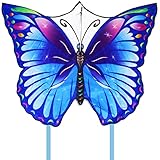 Laptony Cometa de Mariposa para niños y Adultos, Cometas fáciles para niños y niñas, línea de Vuelo y Carrete de 50 Metros, Cometa de Nailon Duradera para Principiantes