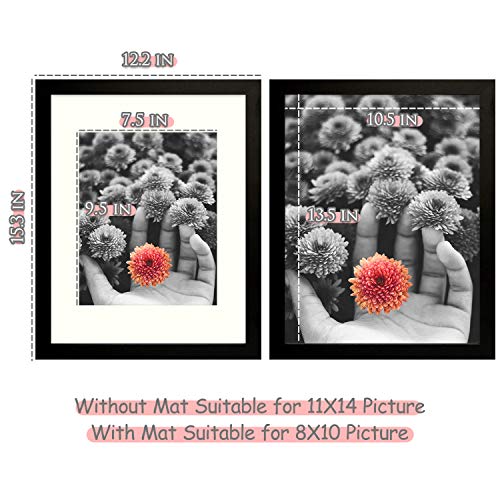 Buy Frametory, 16x20 White Picture Frame Made to Display Pictures