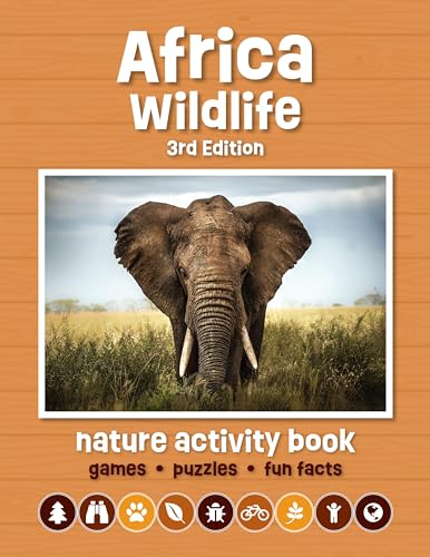 Africa Wildlife Nature Activity Book, 3rd Ed