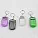 Purple 8-Digit Pocket Calculator Keychain - Mini Electronic Calculator for Home, School and Office | Portable Key Ring Tool with Display,Office and School Supplies
