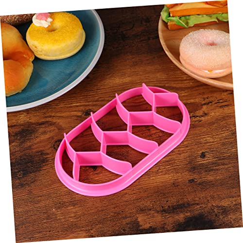 Molde para pan y pastelería 2 piezas color rosa miniatura 5