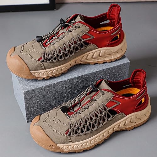 Men's outdoor breathable hollow out hiking water sports beach outdoor comfortable casual sandals2