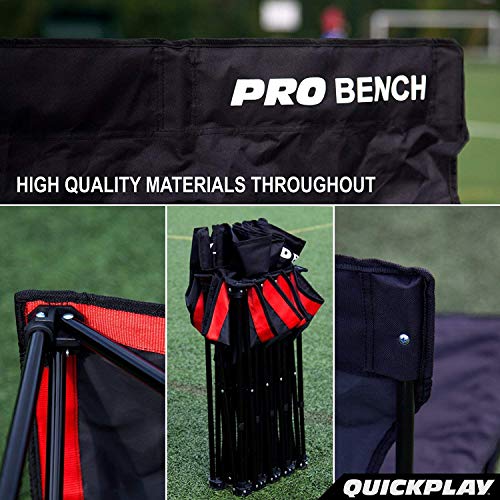 QUICKPLAY 6 Seat Camping Chair with Shelter | Perfect for Family Camping and Sports Team