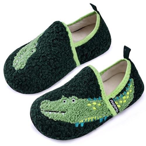 WateLves Kinderschuhe Jungen Winter Warme Hausschuhe mit...