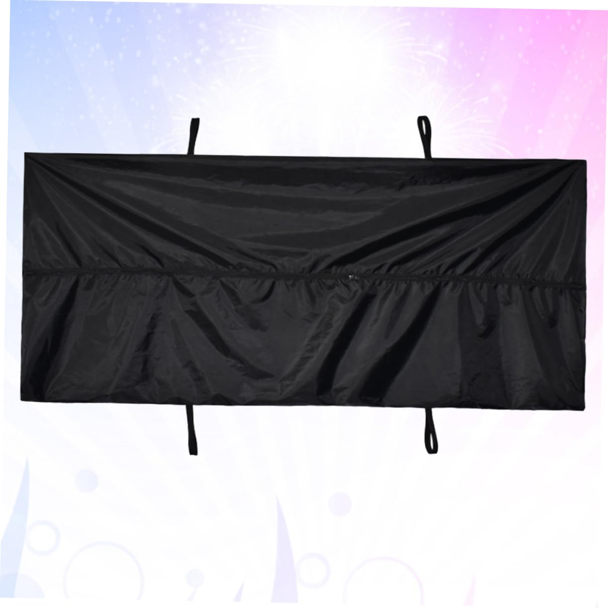 SOLUSTRE 1pc Fowl Corpse Bag Pet Body Bag Isolation Bag Leakproof Carcass Bag Cadaver Pouch Cadaver Bags Petgentle Medical Body Bags Portable Corpse Bag Fowl Body Bag Dead Body Bag Black