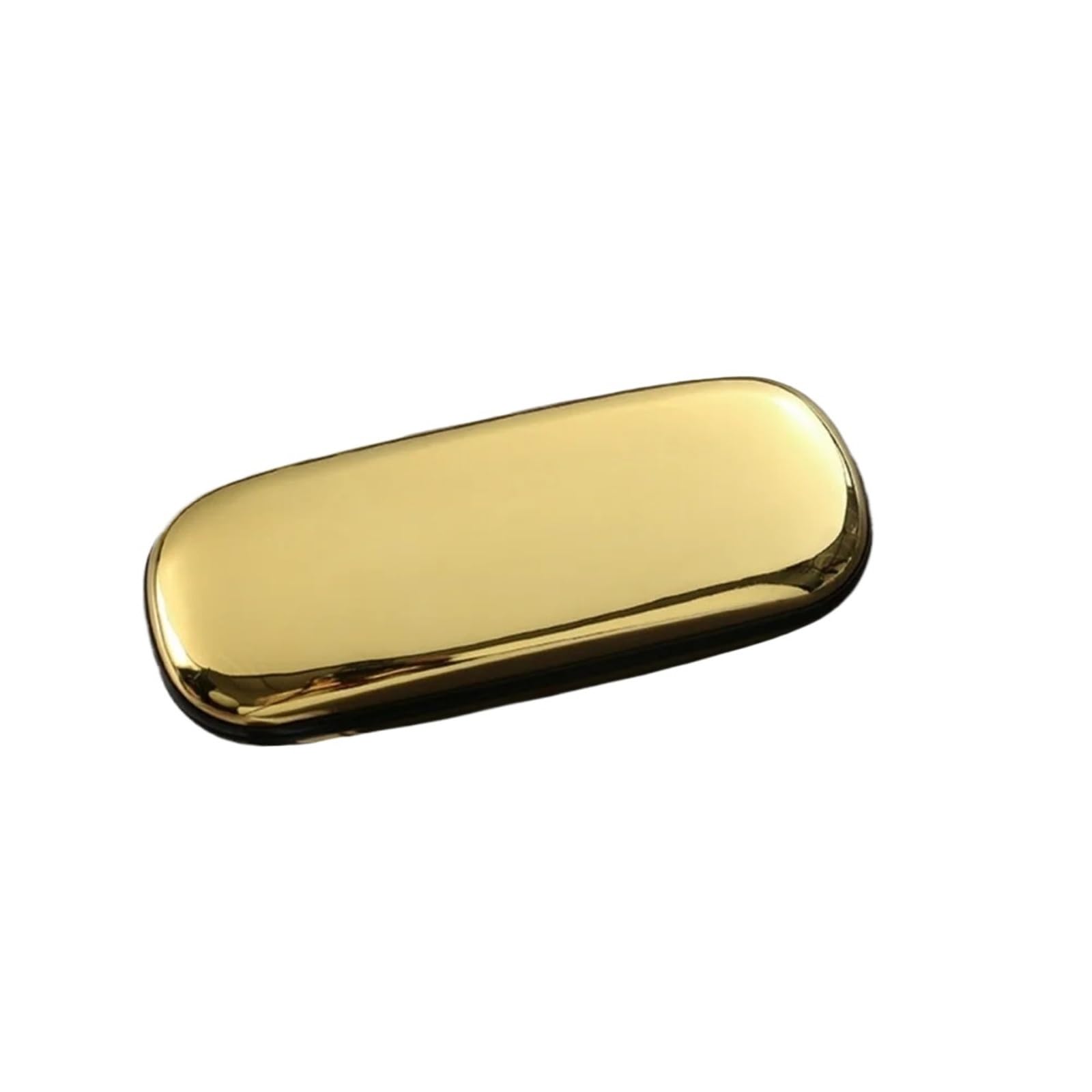 Astuccio per Occhiali Custodia for Occhiali Custodia for Occhiali Custodia Rigida in Metallo Portatile da 2 Pezzi for Donna(Gold)
