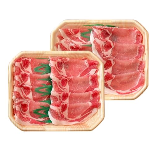 特選木城産 豚ローススライス 1kg (500g×2パック)