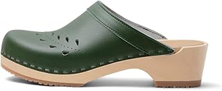 Women's Wooden Clogs from Sweden - BLOMMA
