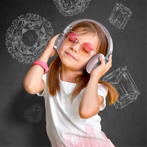 Image of FAO Schwarz Bling Tunes Bluetooth Headphones Jewel Accents