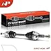 A-Premium CV Axle Shaft Assembly Compatible with Chrysler 200 2012-2014 4-Speed Auto Trans, Sebring 2007-2010 & Dodge Avenger 2008-2014, Journey 2009-2020 FWD, 2.4L 2.7L, Front Left Driver Side