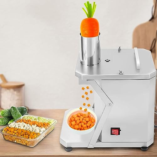 Cortadora eléctrica de vegetales automática 200W acero inoxidable