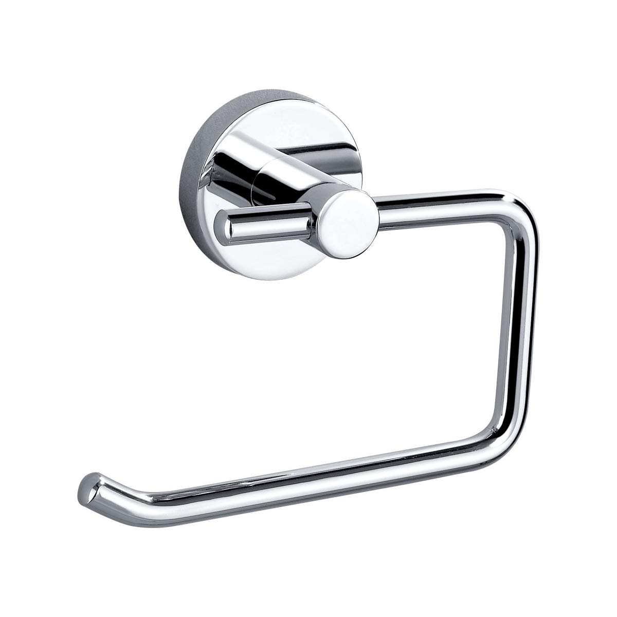 Nes Home Square Toilet Roll Holder Chrome