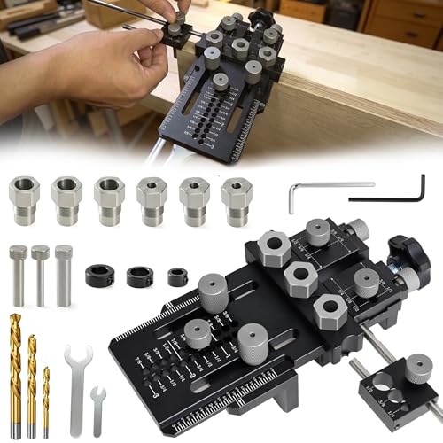 Adjustable Clamping Dowel Jig
